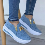 Zoe | Sneakers con Zip Decorative