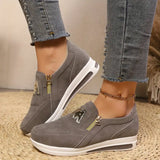 Zoe | Sneakers con Zip Decorative