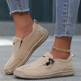 Celia | Scarpe Slip-On con Cuciture a Vista
