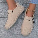 Celia | Scarpe Slip-On con Cuciture a Vista