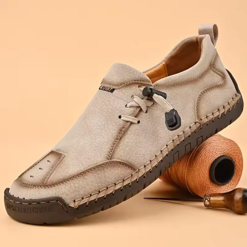 Celia | Scarpe Slip-On con Cuciture a Vista