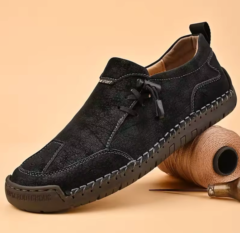 Celia | Scarpe Slip-On con Cuciture a Vista
