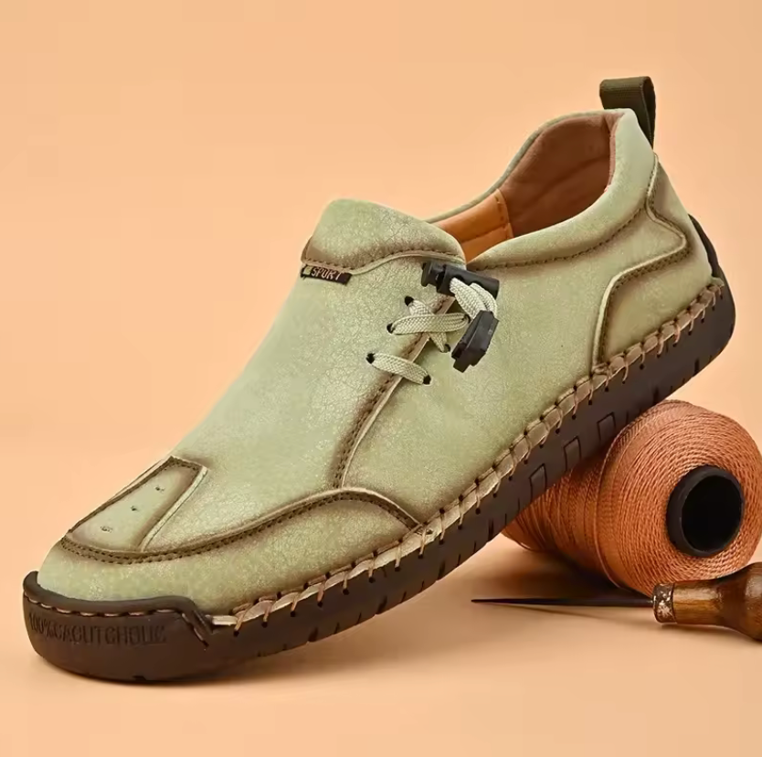Celia | Scarpe Slip-On con Cuciture a Vista
