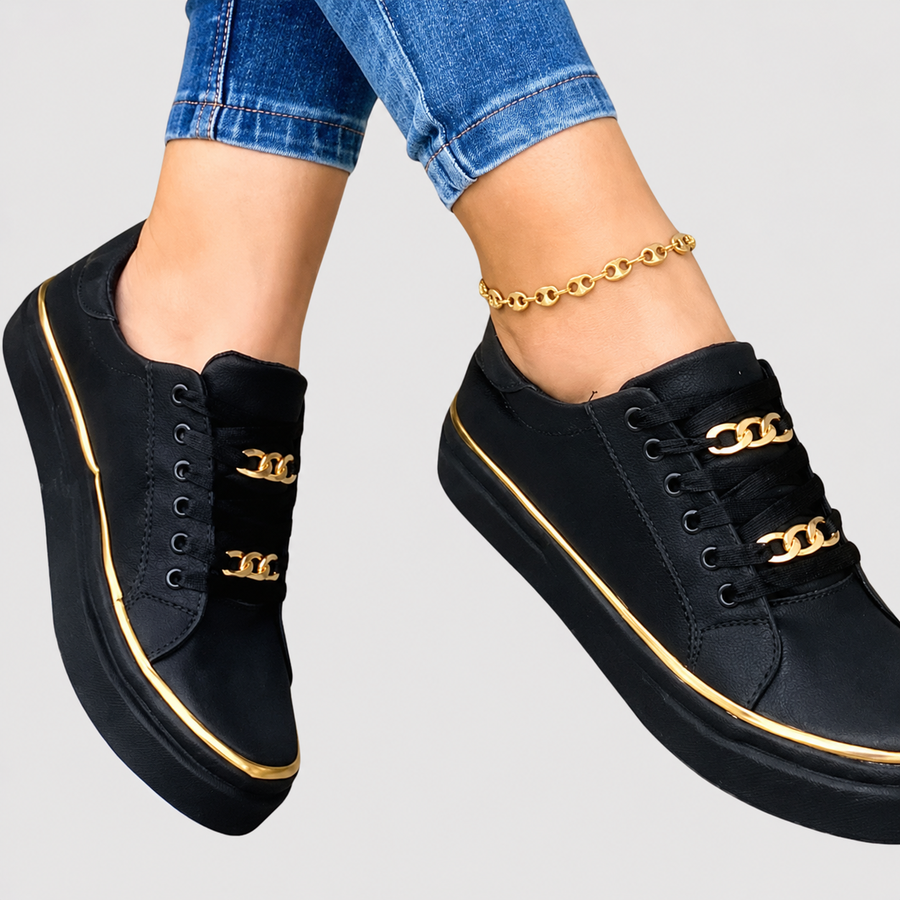 Camilla | Sneakers con Catene Decorative