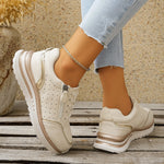 Sana | Sneakers con Cuciture a Vista
