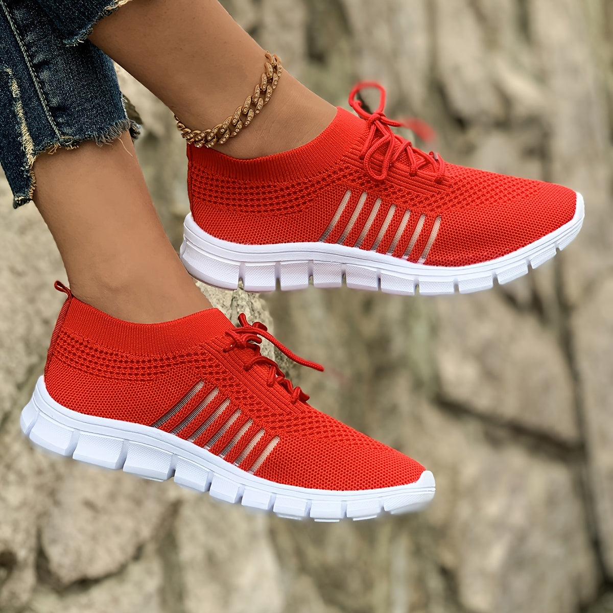 Sonia | Sneakers con Suola Segmentata