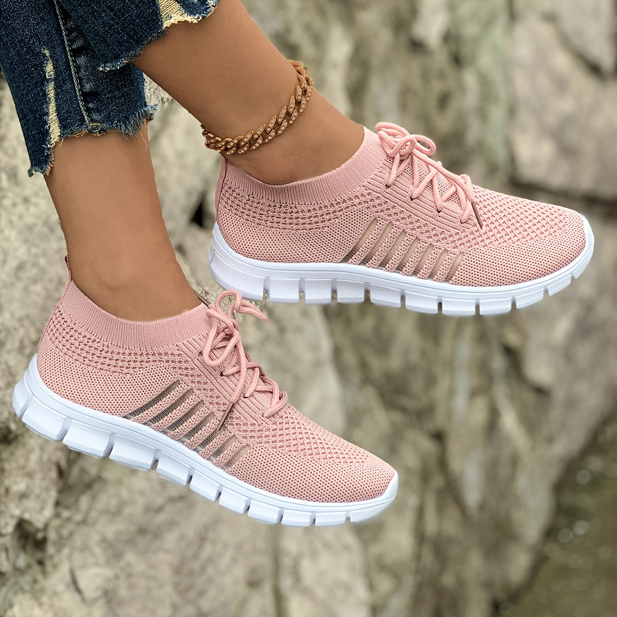 Sonia | Sneakers con Suola Segmentata