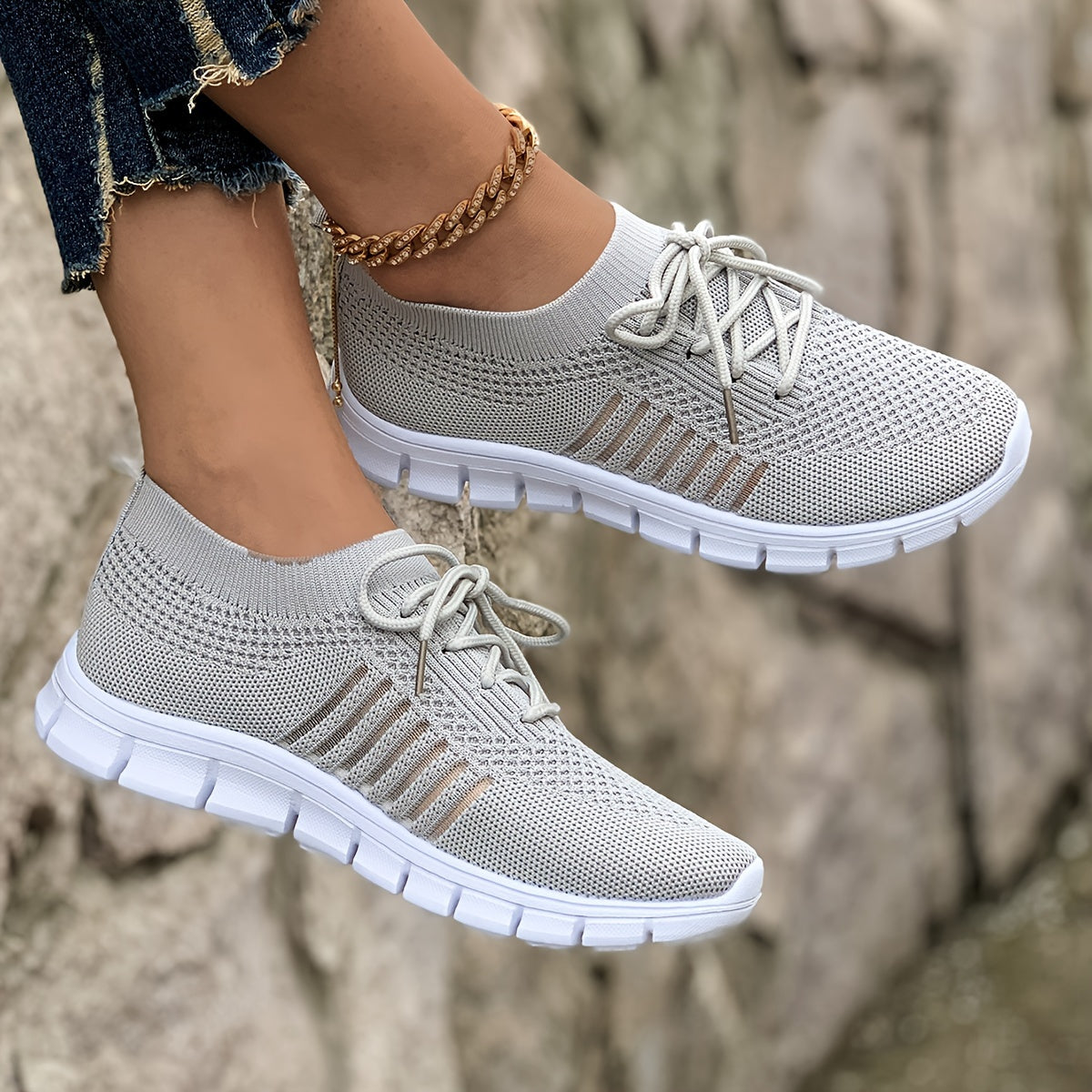 Sonia | Sneakers con Suola Segmentata