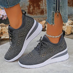 Grazia | Sneakers Traforate con Zeppa
