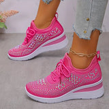 Grazia | Sneakers Traforate con Zeppa