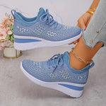 Grazia | Sneakers Traforate con Zeppa
